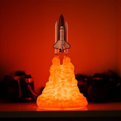Rocket lamp