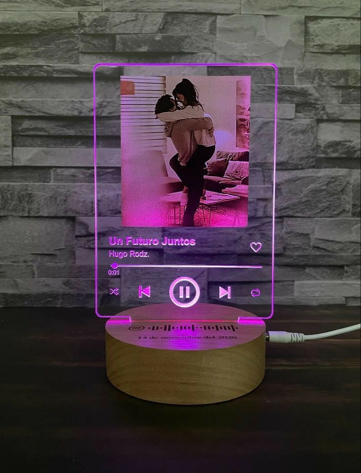 Spotify plate